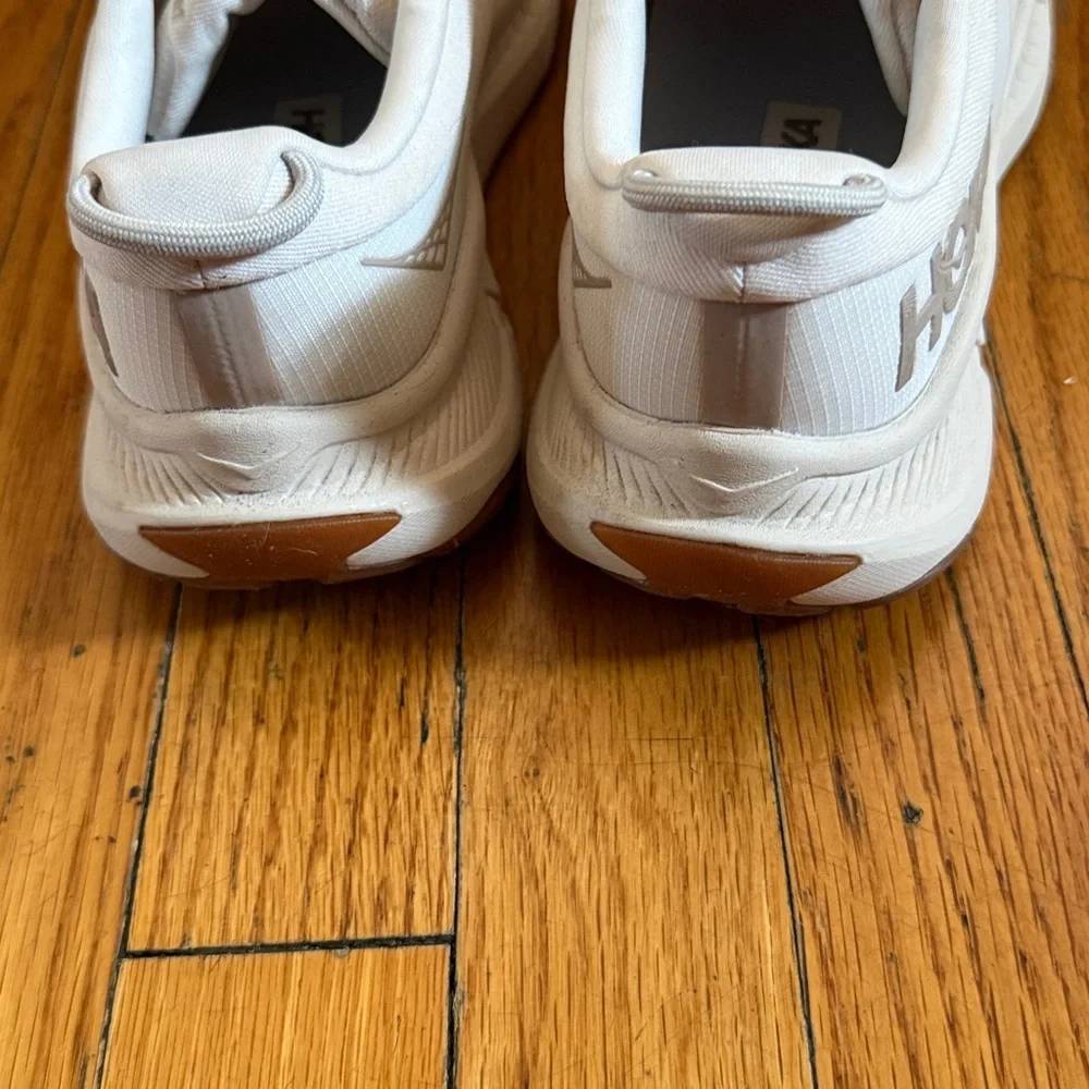 Hoka One One Transport Egg Nog off white cream 7.5 - Picture 6 of 9